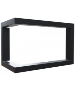 Montážny rámik 90° pre krbové vložky FLOKI M rohové presklenie