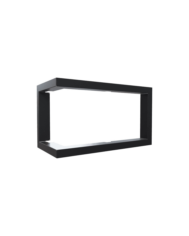 Montážny rámik 90° pre krbové vložky FLOKI L rohové presklenie