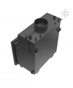 Kratki Amelia 15 kW DECO s dochladzovacou špirálou - krbová vložka s teplovodným výmenníkom