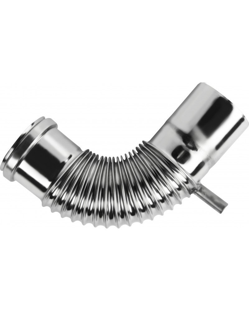 Koleno 90° s odvodom kondenzu ø60 mm nerez kondenz