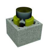 Komín Ø200mm/uhol 90°/výška 5,06  - Komínový systém SKC-NEREZ