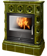 ABX Skotia TV 10 kW - krbové kachle s teplovodným výmenníkom