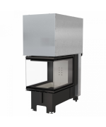 Kratki NBU 11 výsuvné dvierka  - trojstranná krbová vložka