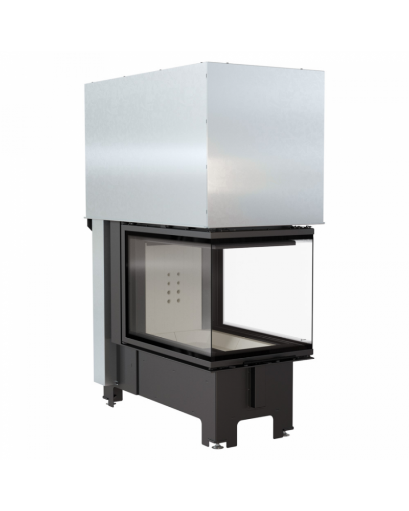 Kratki NBU 11 výsuvné dvierka  - trojstranná krbová vložka