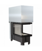 Kratki NBU 11 výsuvné dvierka  - trojstranná krbová vložka