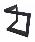 Montážny rámik 90°- 70mm pre krbové vložky VN 480/480 ľavé presklenie