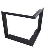 Montážny rámik 90°- 35mm pre krbové vložky VN 480/480 ľavé presklenie