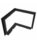 Montážny rámik 90°- 35mm pre krbové vložky VN 480/480 ľavé presklenie