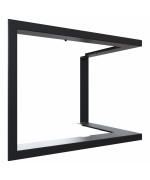 Montážny rámik 90°- 35mm pre krbové vložky VN 610/430 pravé presklenie