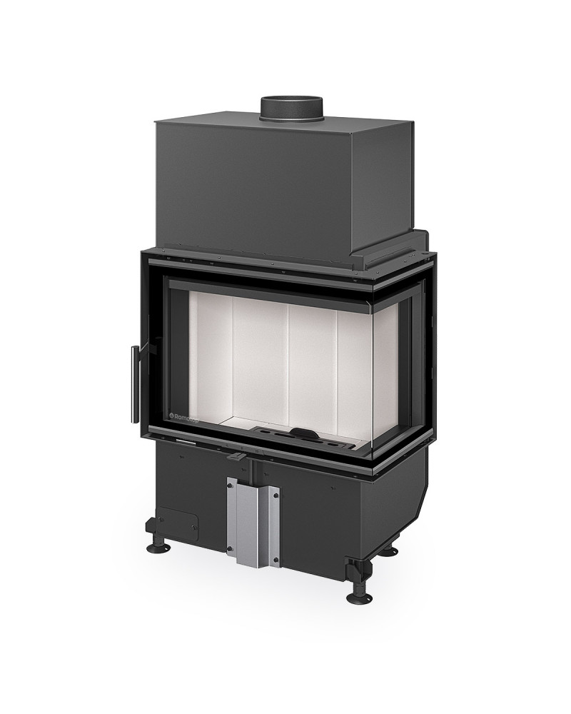 ROMOTOP HEAT R 4g S 60.44.33.24 - krbová vložka rohová s deleným sklom