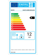 Kratki ARKE 80, čierne ohnisko - krbová kazeta s ventilátorom