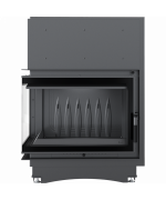 Kratki Zuzia ECO 12 kW BS DECO ľavá - krbová vložka rohová