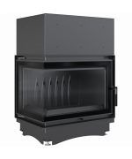 Kratki Zuzia ECO 12 kW BS DECO ľavá - krbová vložka rohová