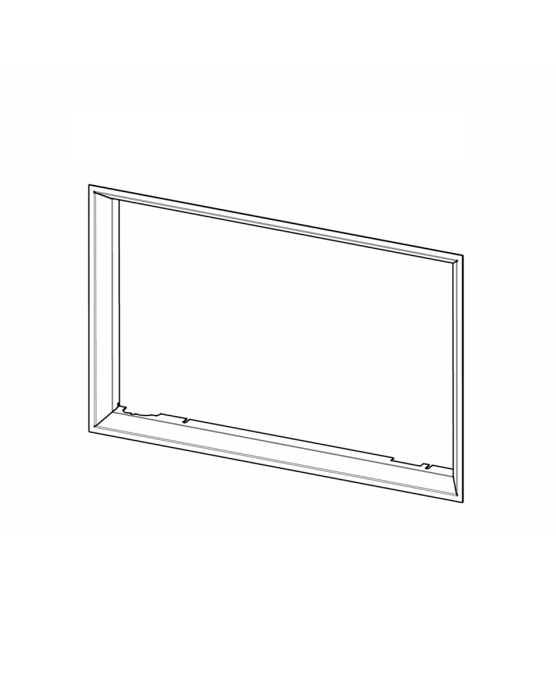 RÁMIK H4P RAM04 4S krycí, polohlboký - ROMOTOP