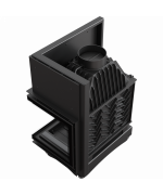 Kratki Zuzia 15 kW BS DECO pravá bez stĺpika - krbová vložka rohová