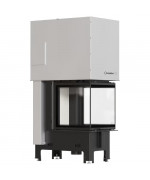 Kratki REGNOR 500/500 výsuvné dvierka - trojstranná krbová vložka