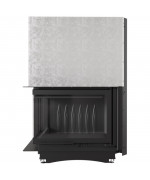 Kratki Zuzia 15 kW BS ľavá bez stĺpika, výsuvne dvierka - krbová vložka rohová
