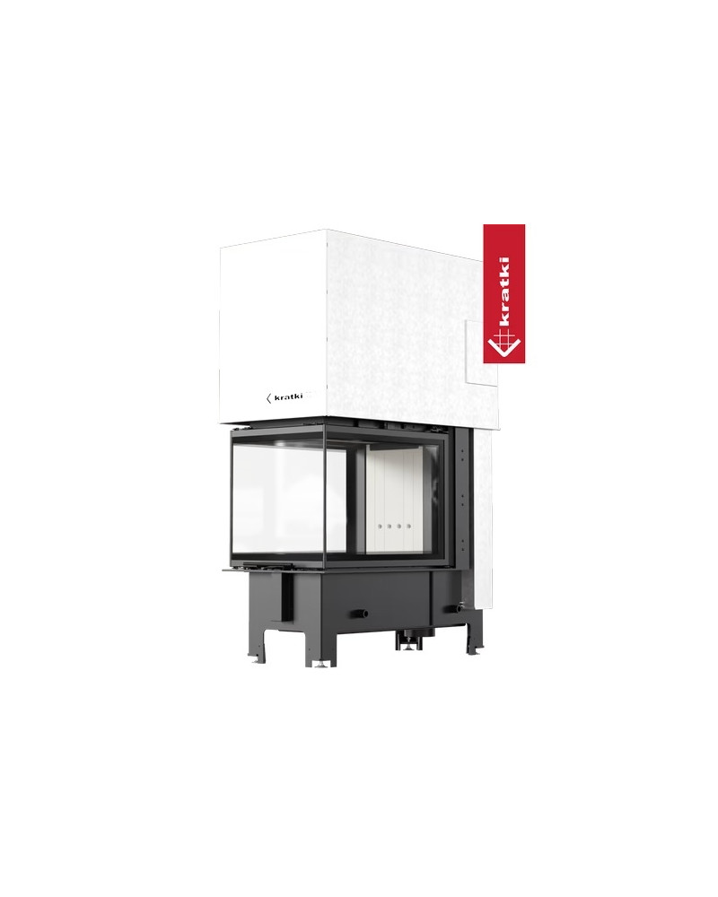 Kratki REGNOR 500/700 výsuvné dvierka - trojstranná krbová vložka