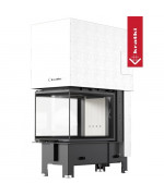 Kratki REGNOR 500/700 výsuvné dvierka - trojstranná krbová vložka