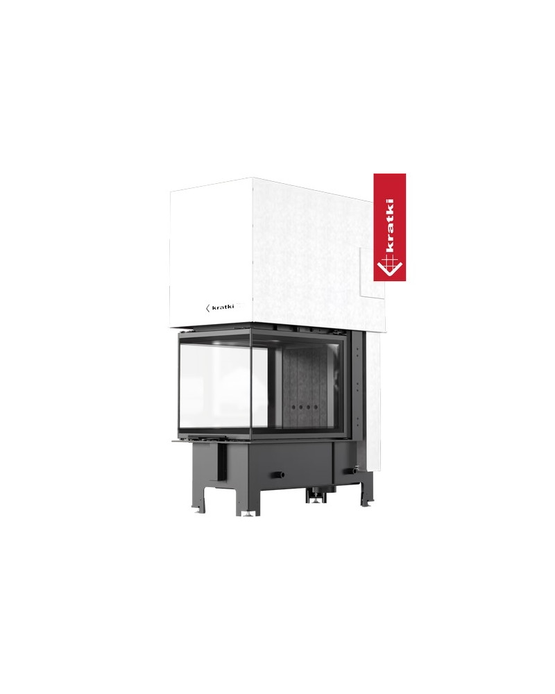 Kratki REGNOR 500/700 výsuvné dvierka - trojstranná krbová vložka