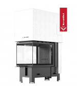 Kratki REGNOR 500/700 výsuvné dvierka - trojstranná krbová vložka