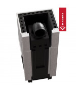 Kratki REGNOR 600/400 výsuvné dvierka - trojstranná krbová vložka