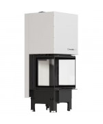 Kratki REGNOR 600/400 výsuvné dvierka - trojstranná krbová vložka