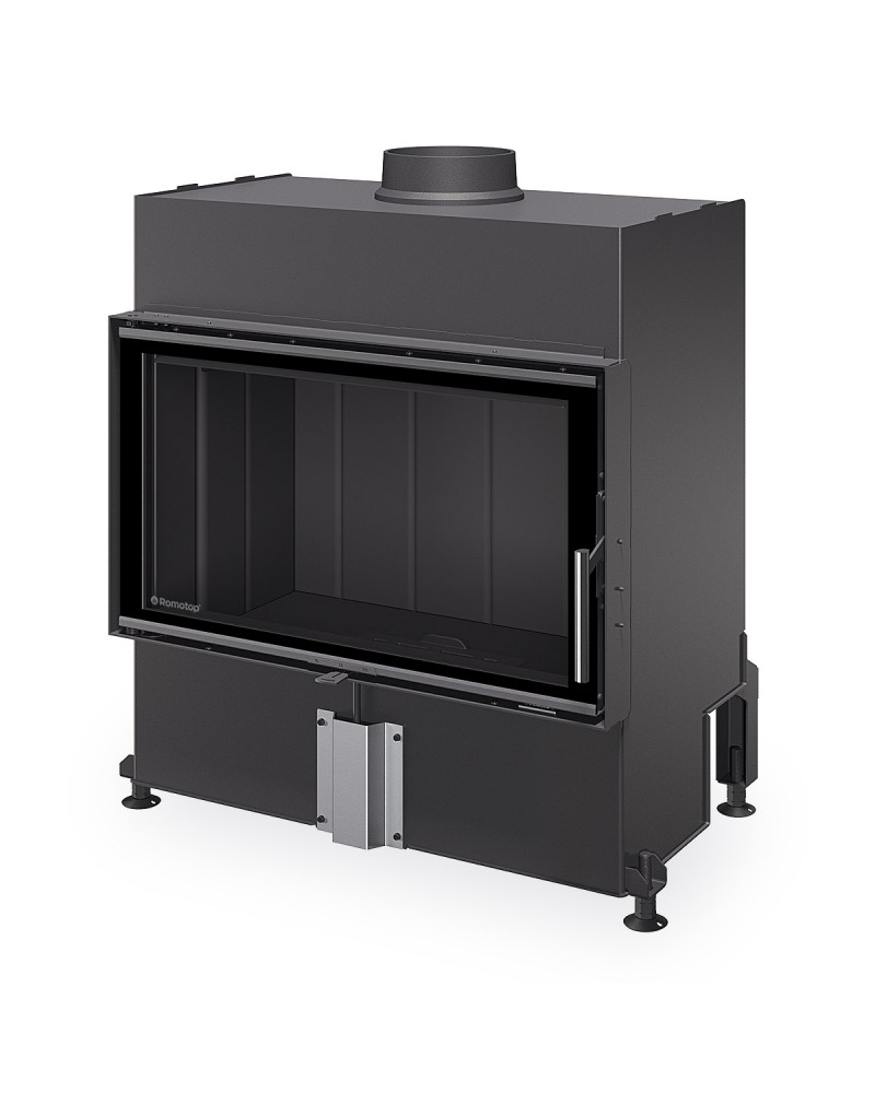 ROMOTOP HEAT 4G 80.50.06, čierne ohnisko - krbová vložka rovná