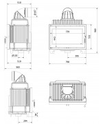 Kratki FRANEK 14 DECO - krbová vložka rovná