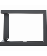 Montážny rámik 90° pre krbové vložky LUCY 12 ľavé/pravé presklenie