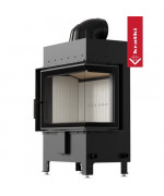 Teplovzdušná kozubová vložka KRATKI - LUCY 12 BS - pravá 