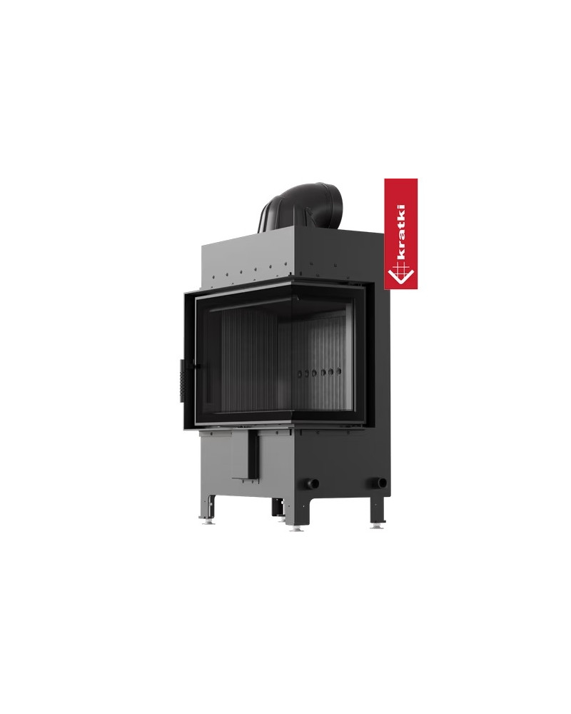 Teplovzdušná kozubová vložka KRATKI - LUCY 12 BS - pravá 