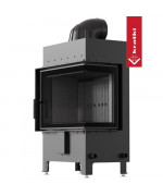 Teplovzdušná kozubová vložka KRATKI - LUCY 12 BS - pravá 