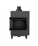 Kratki LUCY 12 SLIM BS ľavé presklenie - krbová vložka rohová