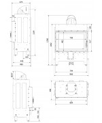 Krbová vložka Kratki - LUCY 14 
