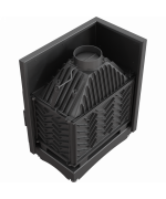 Kratki OLIWIA 16 BS DECO ľavé presklenie - krbová vložka