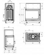 Krbová vložka Kratki - AMELIA 25 ľavá BS DECO
