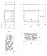 Krbová vložka Kratki - AMELIA 25 pravá BS DECO