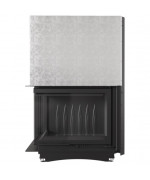 Kratki AMELIA 21 BS DECO ľavé presklenie, výsuv - krbová vložka rohová