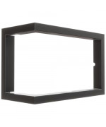 Montážny rámik 90°- 60mm pre krbové vložky LUCY 14 NEW ľavé presklenie