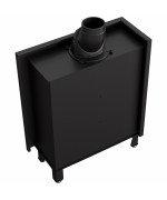 Kratki LUCY 14 SLIM BS ľavé presklenie - krbová vložka rohová