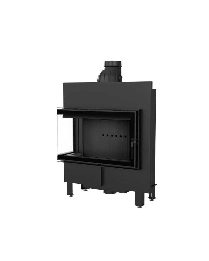 Kratki LUCY 14 SLIM BS ľavé presklenie - krbová vložka rohová