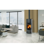 ROMOTOP SONE G H AKUM keramika s reliéfom - akumulačné krbové kachle