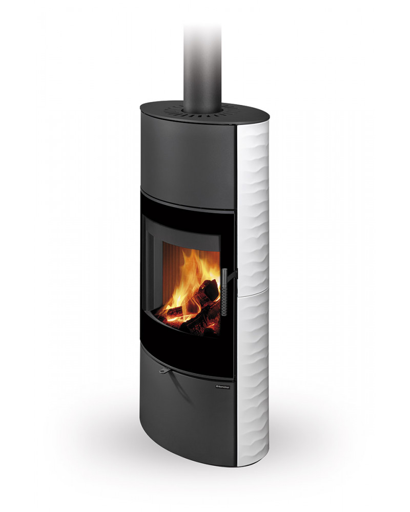 ROMOTOP SONE G H AKUM keramika s reliéfom - akumulačné krbové kachle