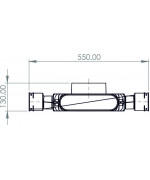 Rozdeľovací box TPK 6x75 mm/200 mm