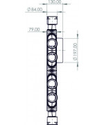 Rozdeľovací box TPK 12x75 mm/200 mm