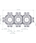 Rozdeľovací box TPK 16x75 mm/200 mm