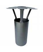 Rúra so strieškou ø110 mm dymovod