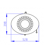 ROMOTOP LAREDO H kameň - akumulačné krbové kachle