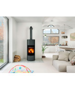 ROMOTOP LAREDO H plech - akumulačné krbové kachle